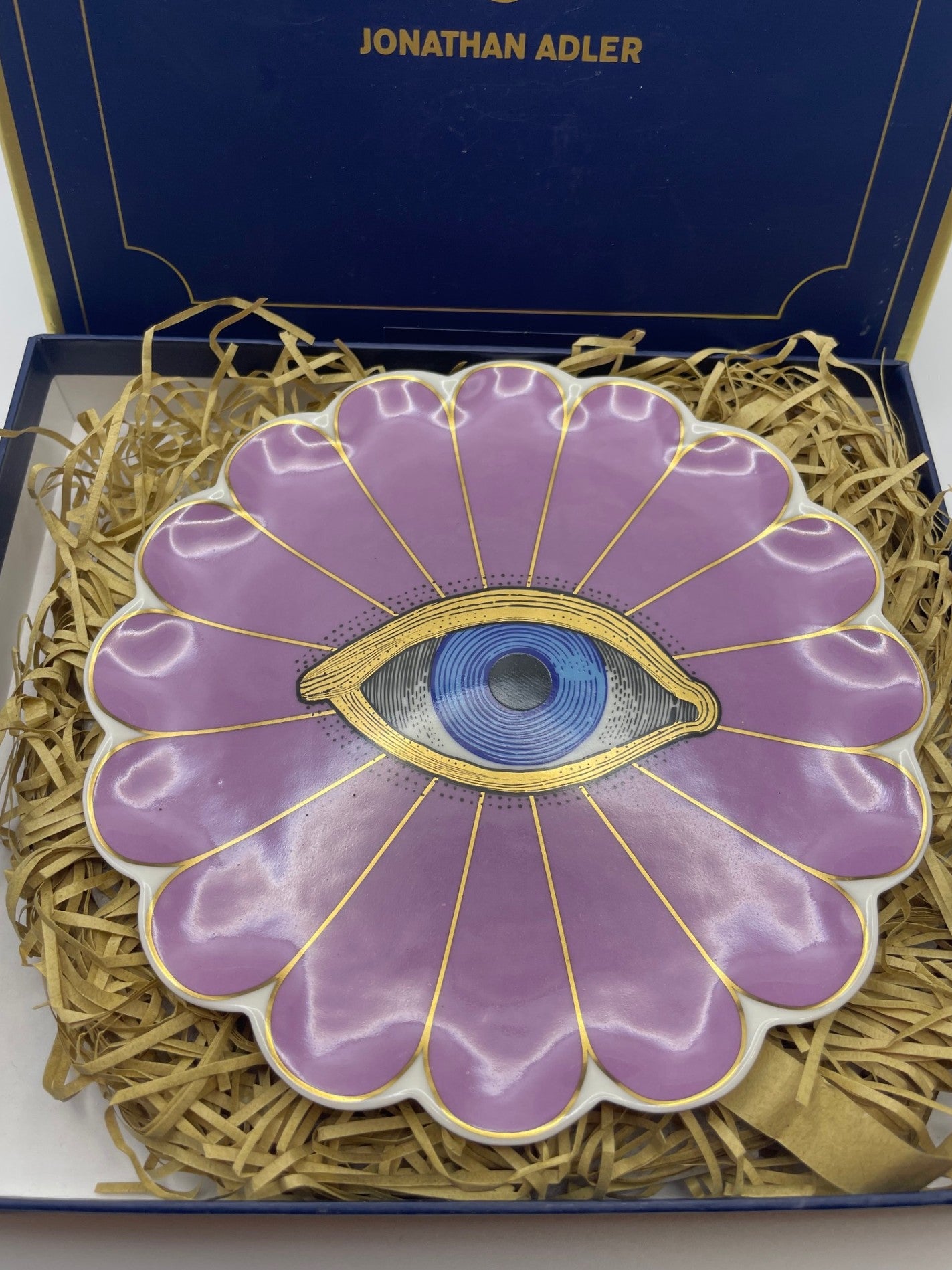 Stunning Super-Cool Jonathan Adler Fleur Trinket Tray