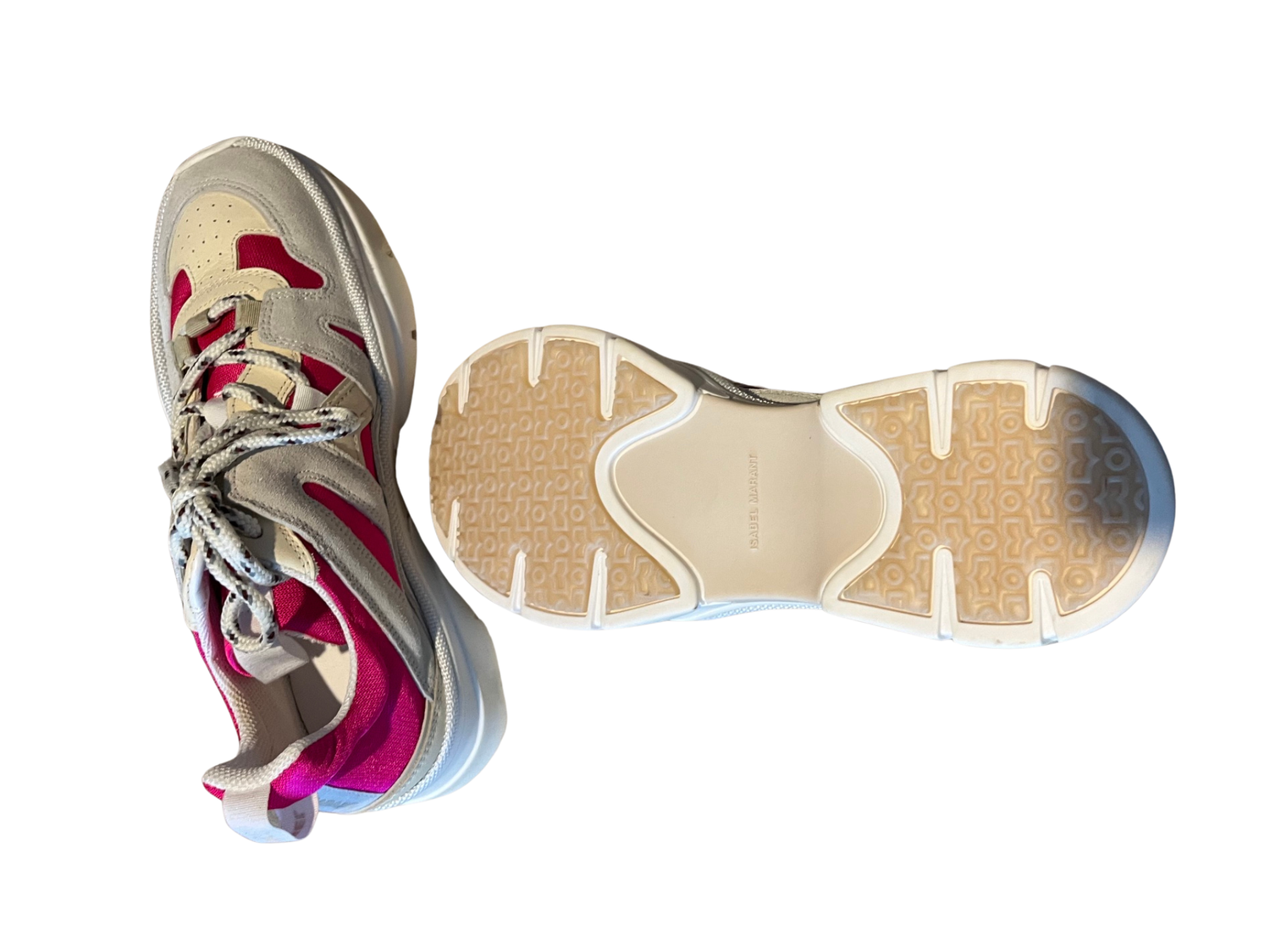 Isabel Marant Kindsay Bright Pink/Fuchsia Trainers