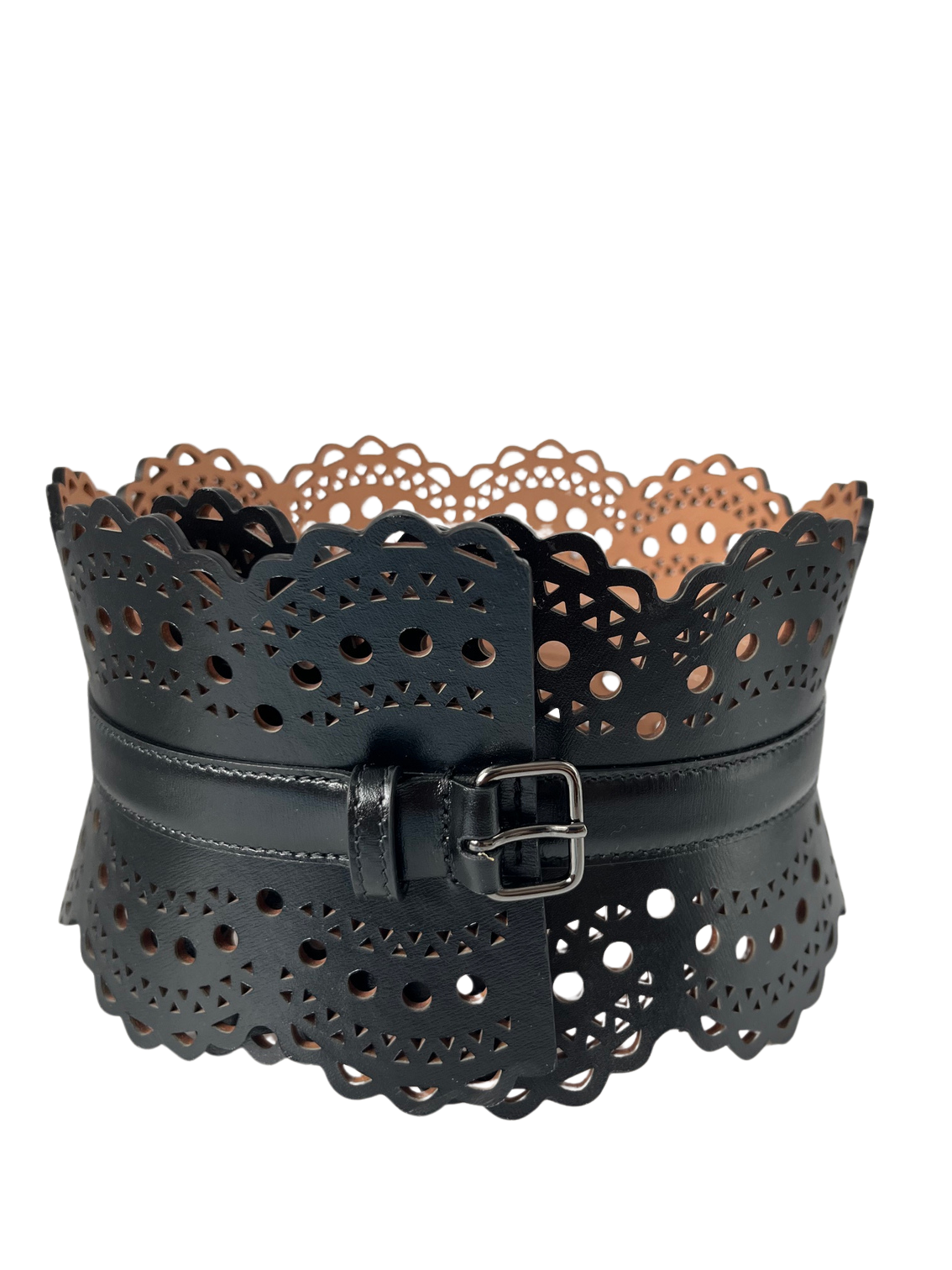 Alaïa Leather Corset Belt