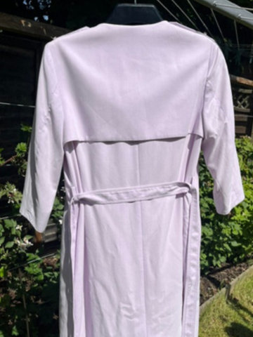 Ted Baker Lilac Super Light & Soft Summer Coat Stunning, Size 1