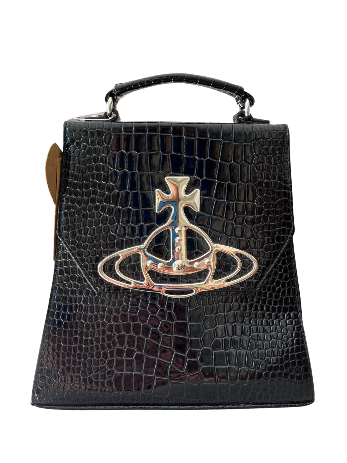 Vivienne Westwood Vegan Leather Orb Logo Immaculate New Statement Handbag/Backpack